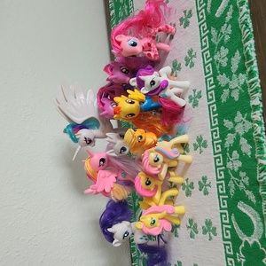 13 pieces My little pony lot